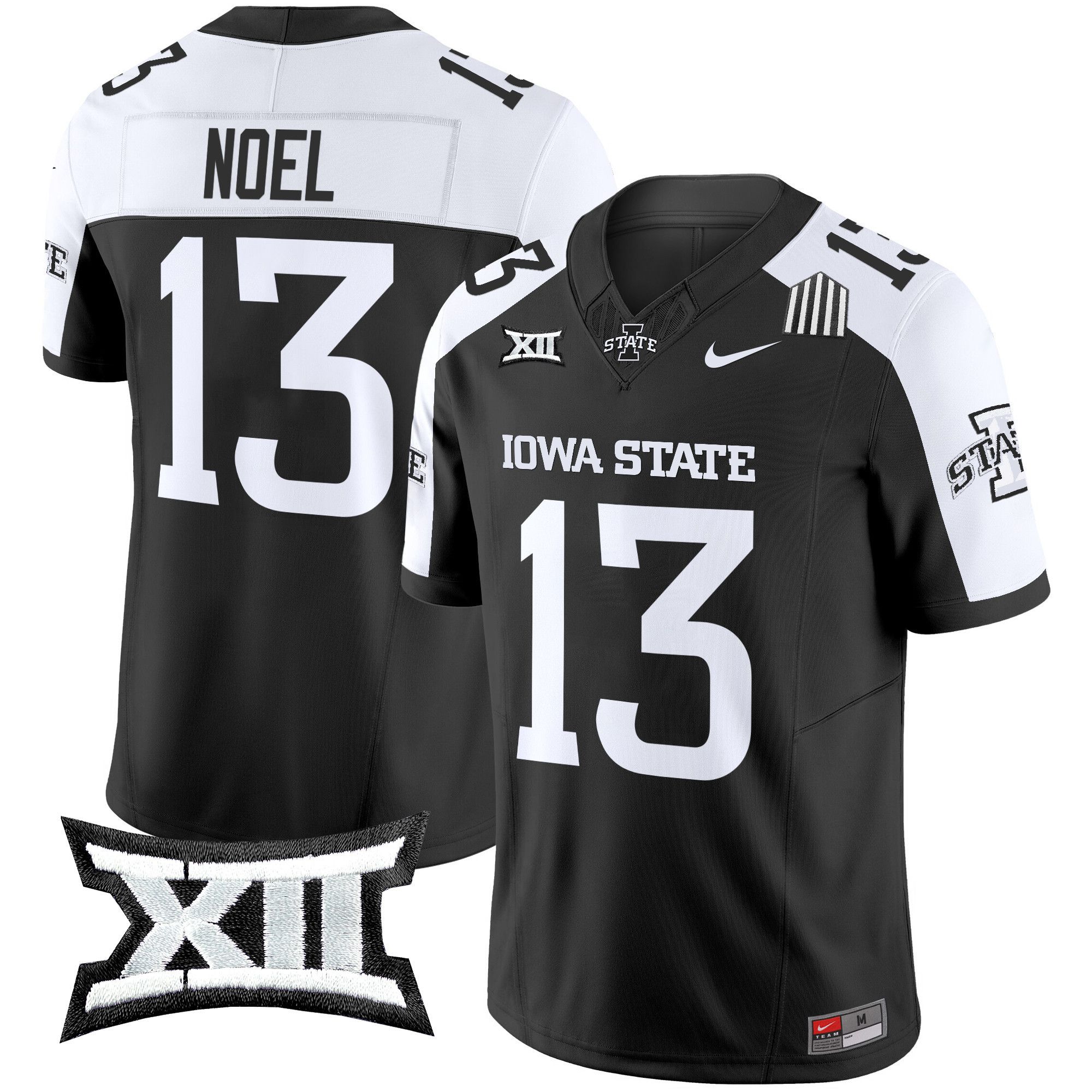 Men Iowa State Cyclones #13 Noel Black Nike 2024 Vapor Limited NCAA Jersey